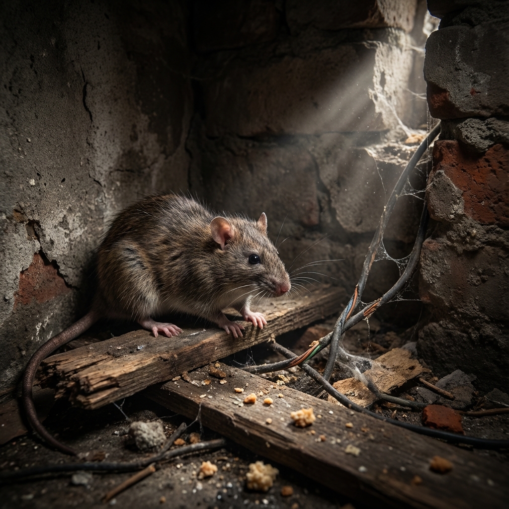 Rat dans une habitation
